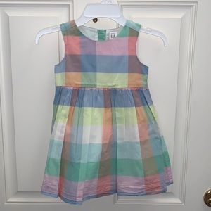 GAP, 3/3T,Super Cute Multi-Pastel Colored, Cotton/Cool/Comfy, Spring/SummerDress